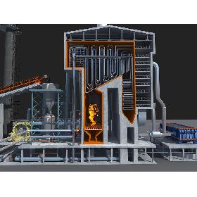 Power Stations Diagrams 3D model